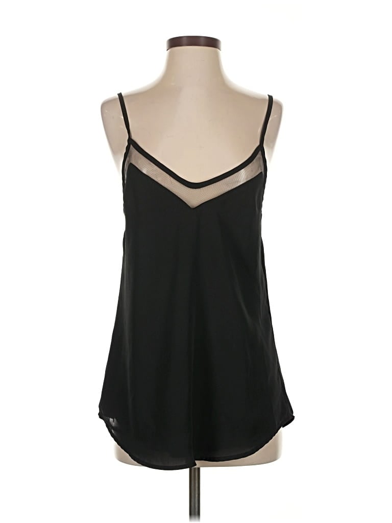 Pre-owned Lulus Sleeveless Top Black Halter Neckline Tops