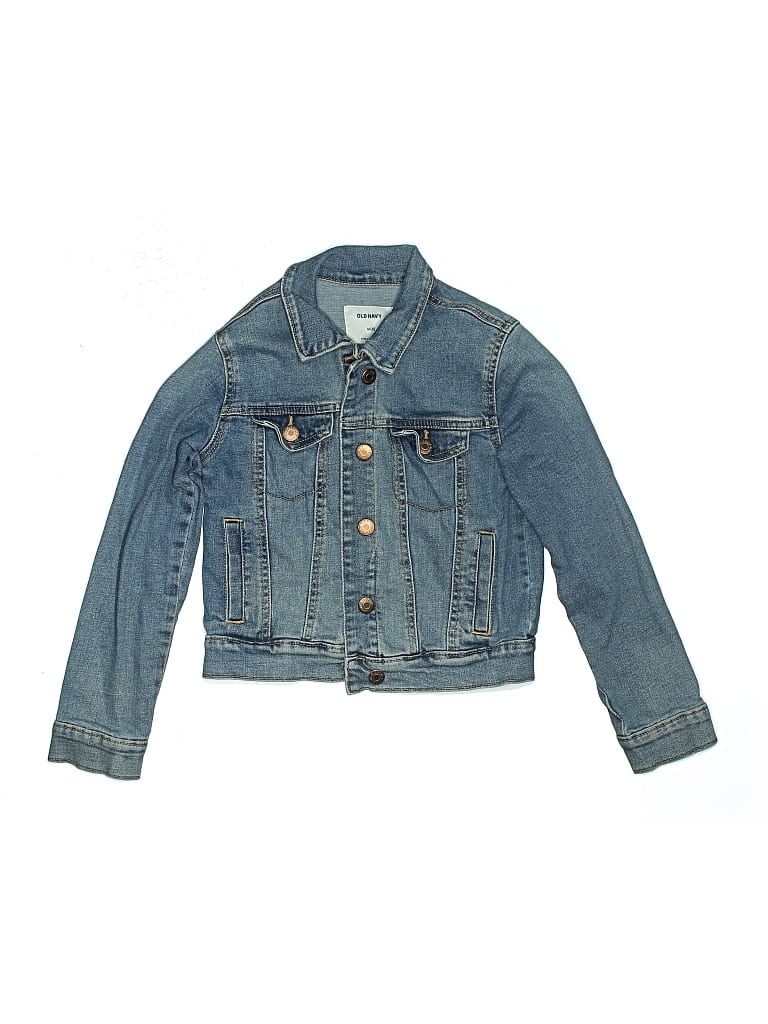 Pre-owned Old Navy Kids' Denim Jacket In Blue