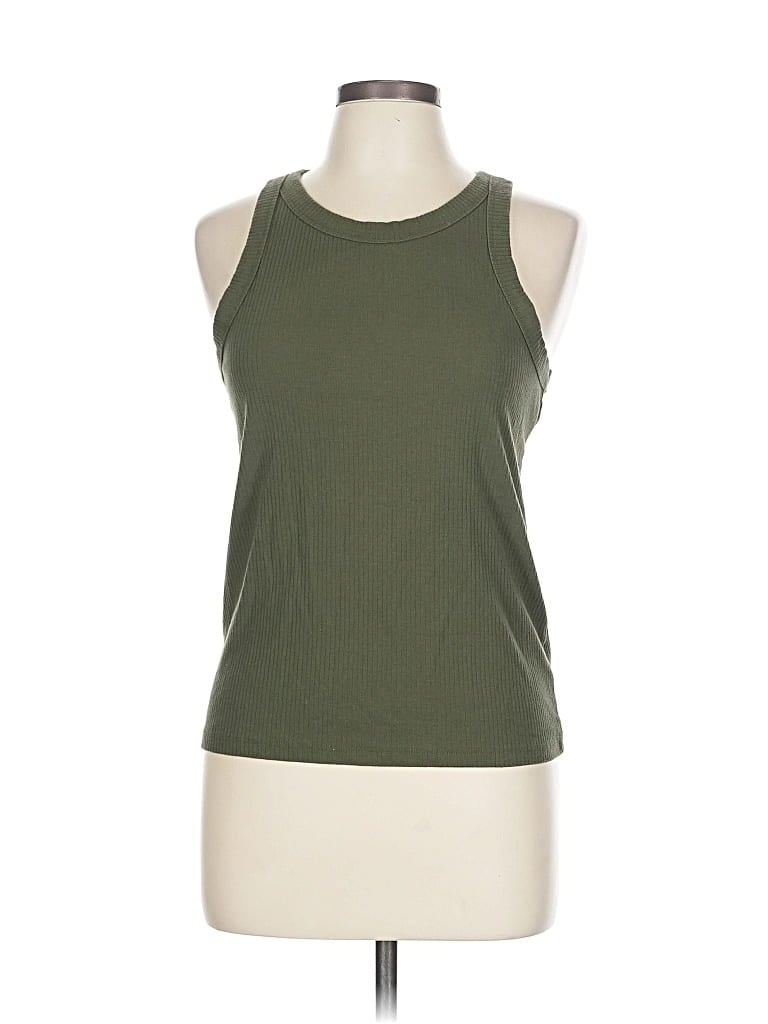 Pre-owned Gap Active Tank Top In Green