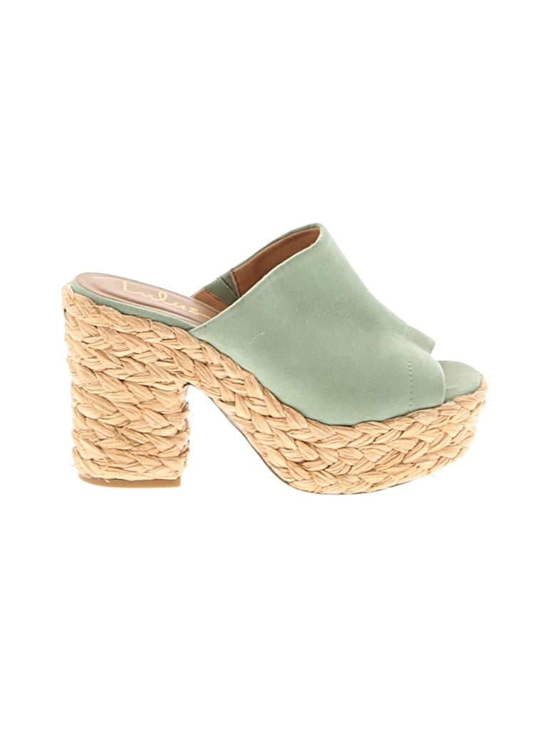 Pre-owned Lulus Sandals In Blue