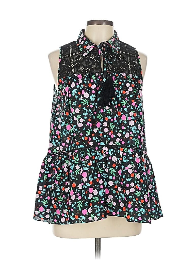 Pre-owned Kate Spade New York Sleeveless Blouse In Black