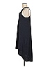 J.Crew Solid Black Blue Casual Dress Size M - photo 5
