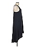 J.Crew Solid Black Blue Casual Dress Size M - photo 4