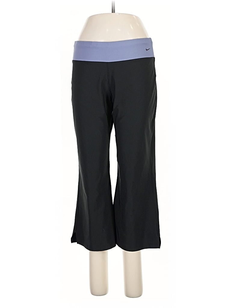 Pre-owned Nike Active Pants In Black