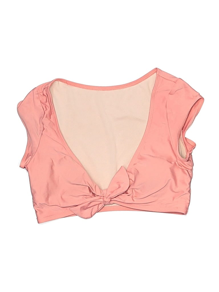 Pre-owned Gianni Bini Swimsuit Top Pink Swimwear