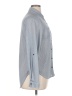 Passport 100% Polyester Solid Gray Long Sleeve Blouse Size XL - photo 4