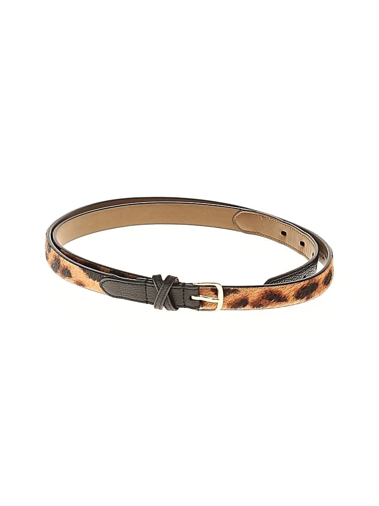 Pre-owned Talbots Leather Belt In Brown