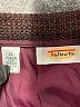 Talbots Tweed Burgundy Formal Skirt Size 10 - photo 4