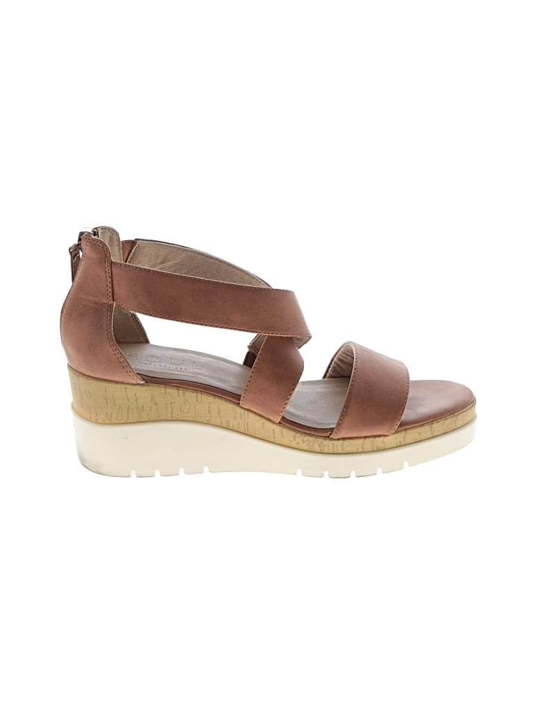 Pre-owned Soul Naturalizer Wedges In Brown