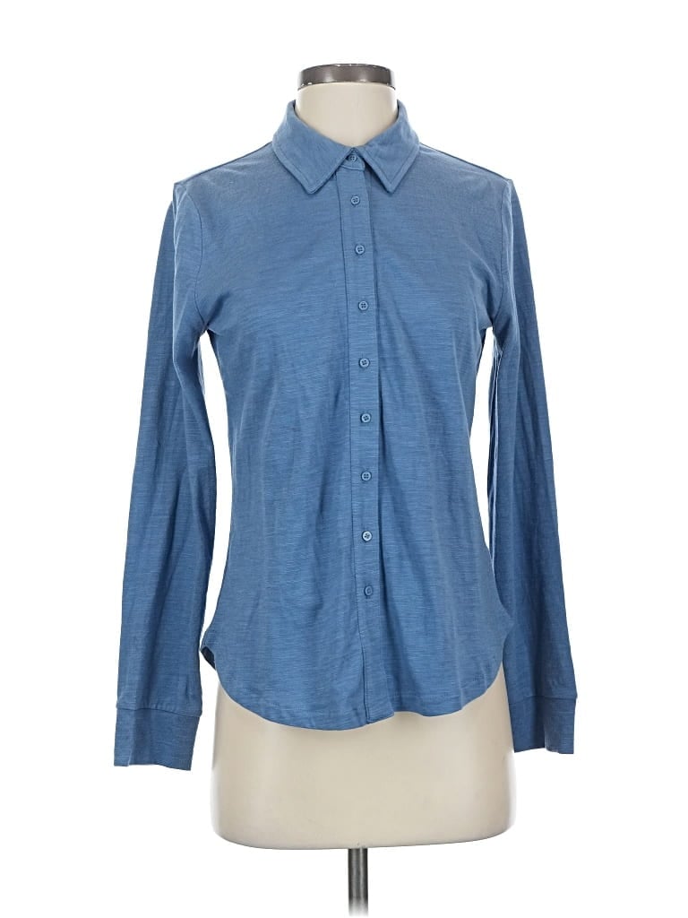 Pre-owned Gap Cardigan Sweater In Blue