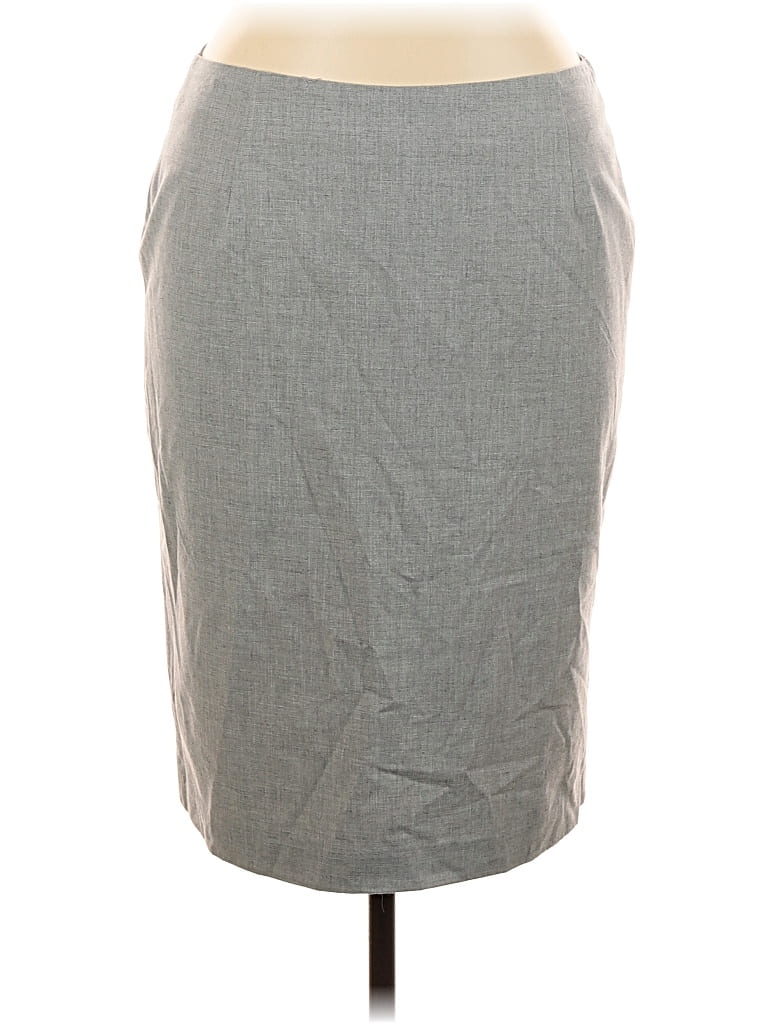 Pre-owned Merona Casual Skirt In Gray