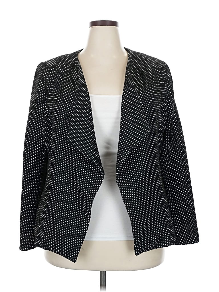 Pre-owned Lane Bryant Blazer Jacket In Gray