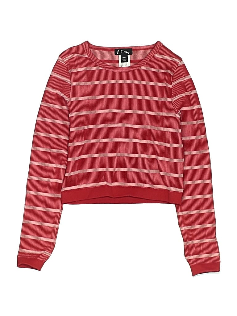 Pre-owned Art Class Kids' Long Sleeve T-shirt In Red
