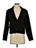 Aqua 100% Polyester Black Blazer Size S - photo 1