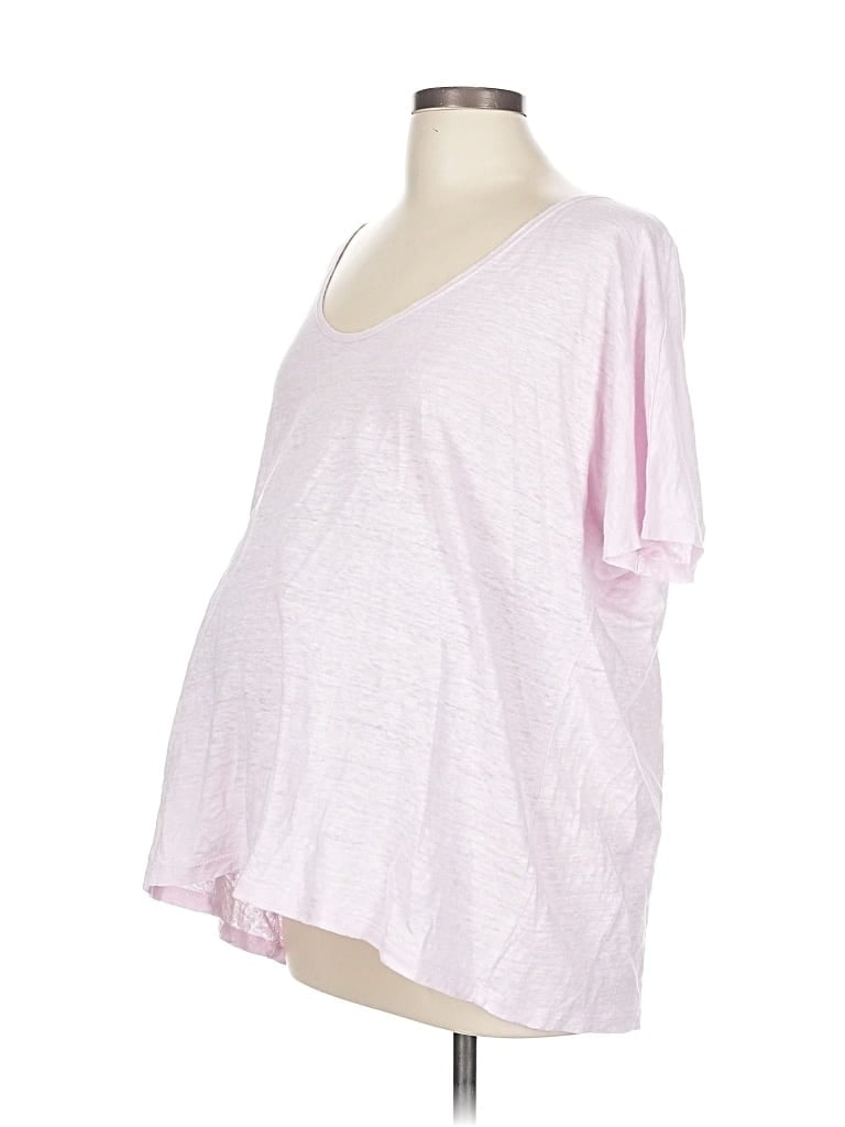 Pre-owned Hatch 3/4 Sleeve T-shirt In Pink