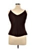 L'Agence Brown Sleeveless Top Size XL (4) - photo 2