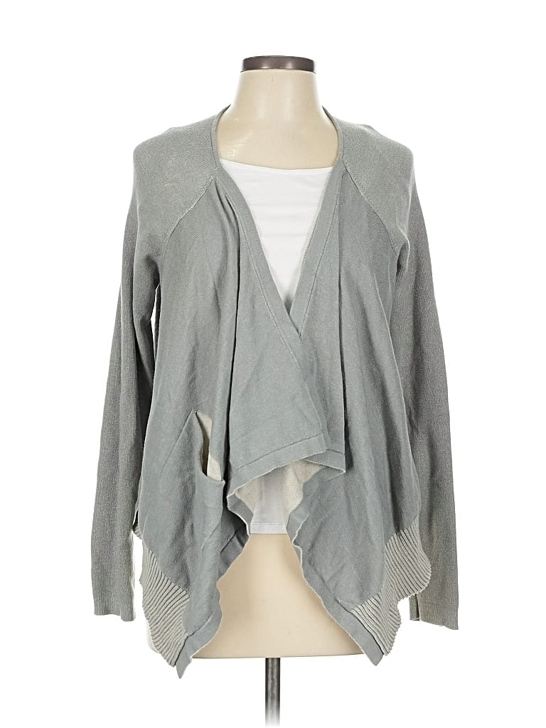 Pre-owned Cabi Cardigan Sweater In Gray