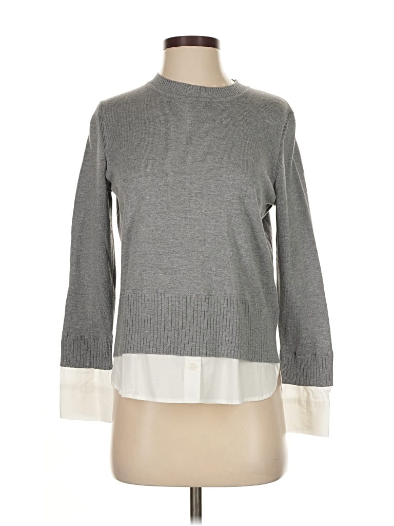 Pre-owned Alashan Pullover Sweater In Gray