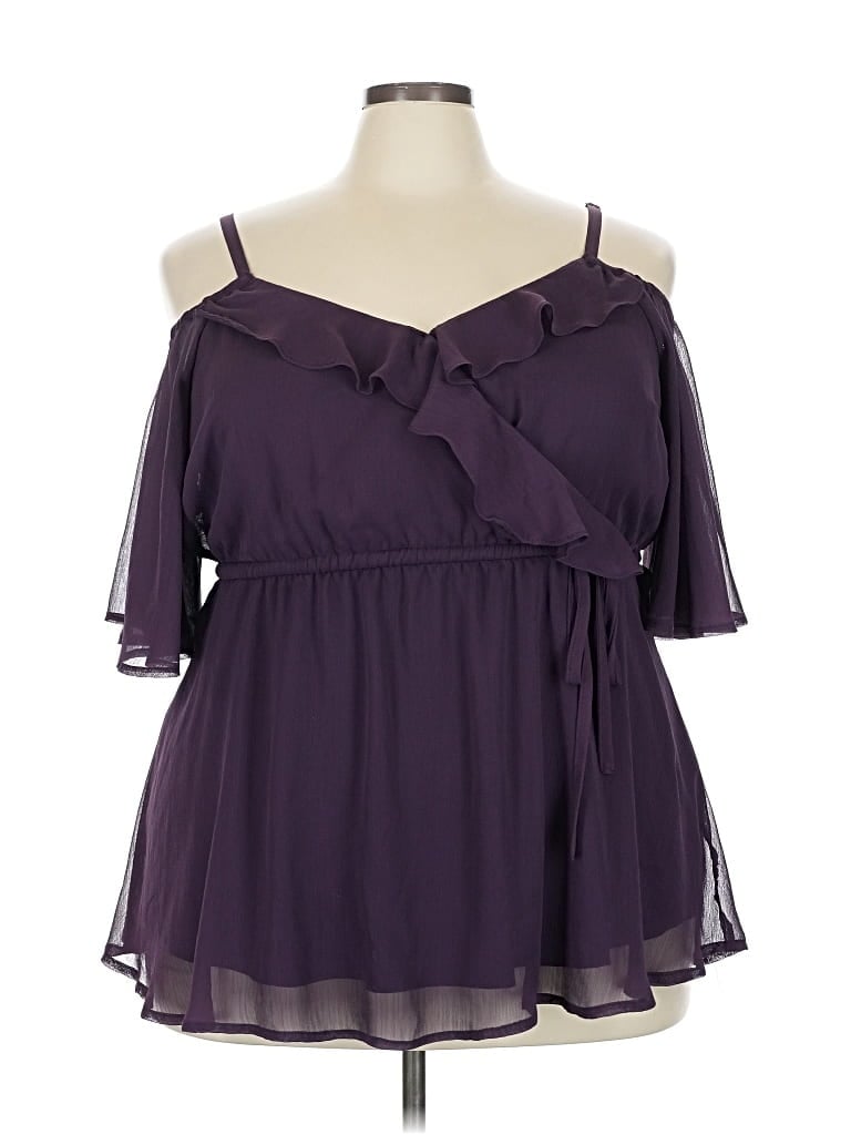 Pre-owned Torrid Casual Dress In Purple