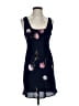 Babaton 100% Polyester Floral Blue Casual Dress Size XXS - photo 1