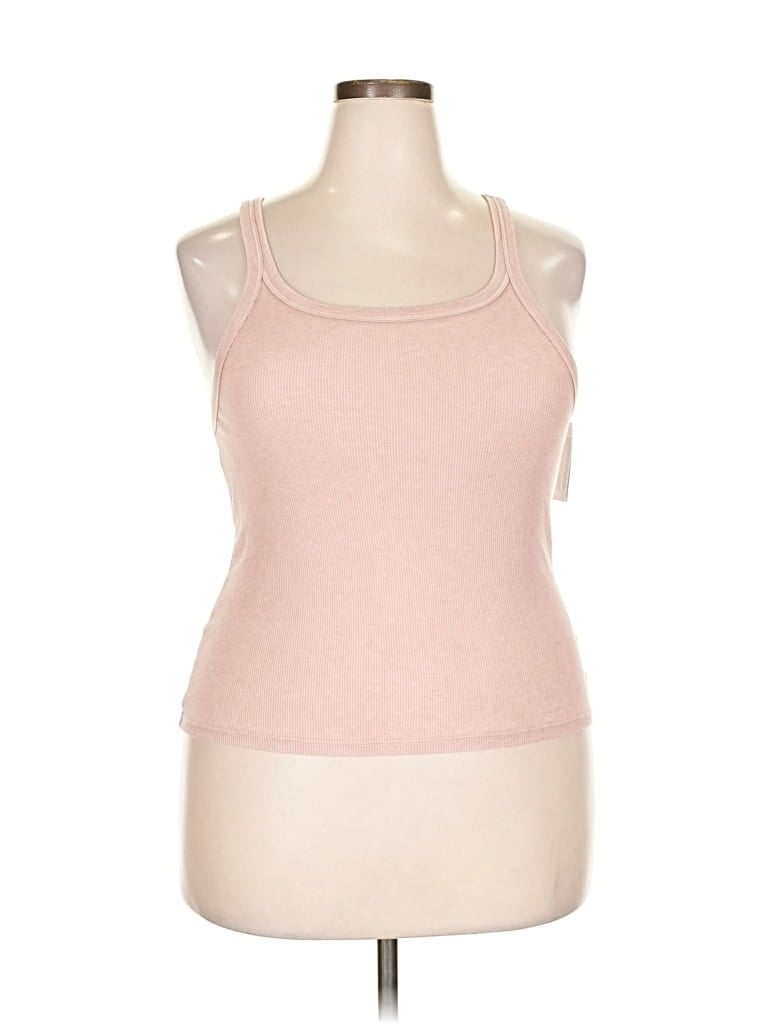 Pre-owned American Eagle Outfitters Tank Top Pink Halter Neckline Tops
