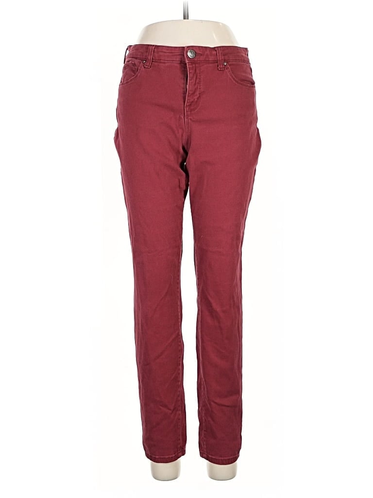 Pre-owned Style & Co Jeans In Burgundy