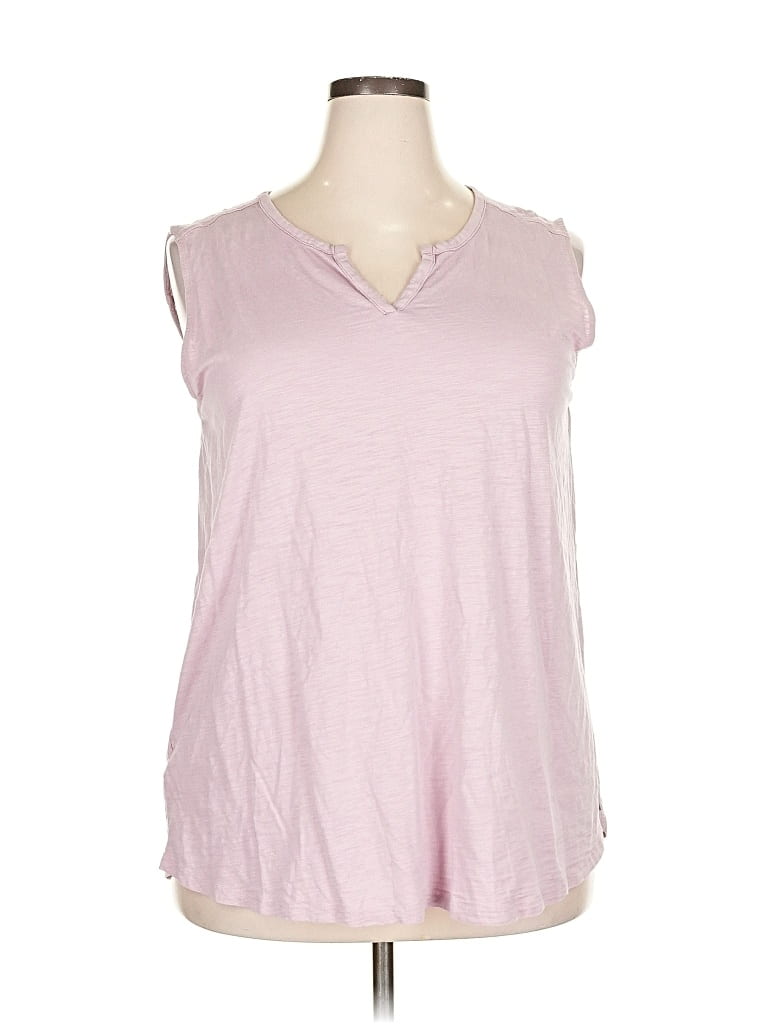 EDDIE BAUER Pre-owned Sleeveless T-shirt In Pink