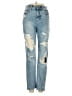 American Eagle Outfitters Graphic Blue Jeans Size 0 - photo 1