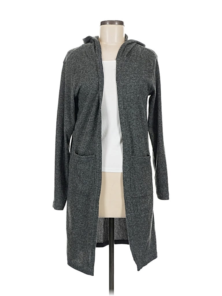 Pre-owned Shein Kimono In Gray