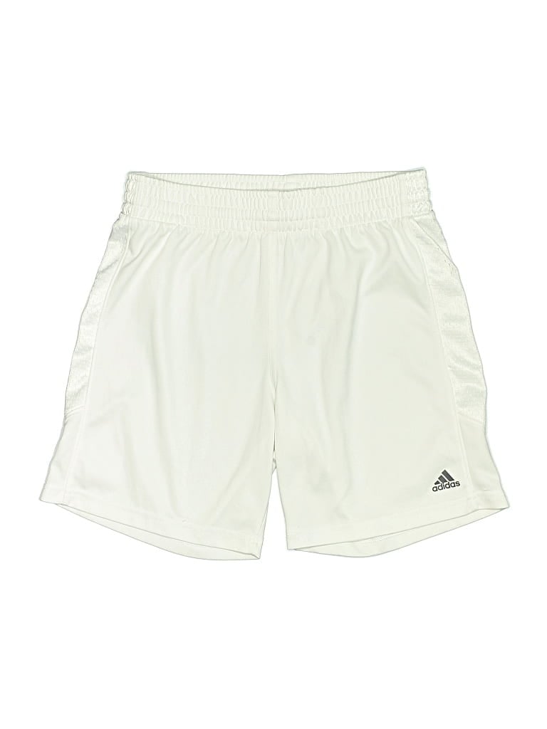 Pre-owned Adidas Originals Kids' Athletic Shorts In White