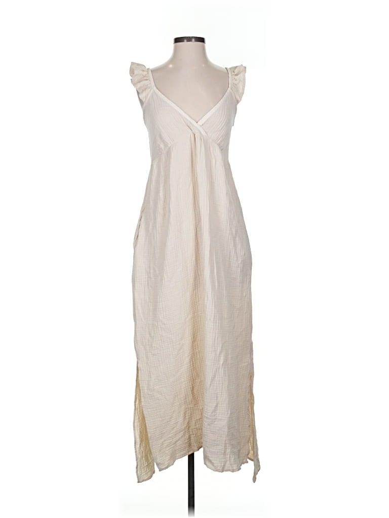 Pre-owned Magaschoni Casual Dress In White