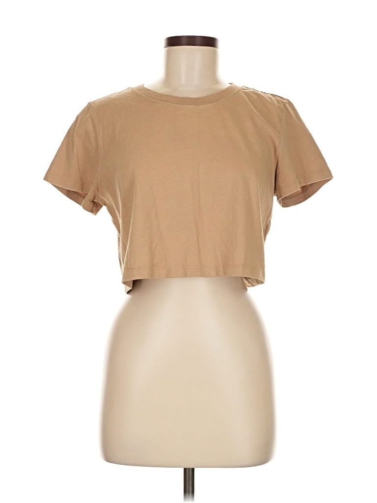 Pre-owned Urban Outfitters Short Sleeve T-shirt In Brown