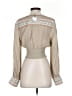 Current Air Tan Long Sleeve Blouse Size XS - photo 2