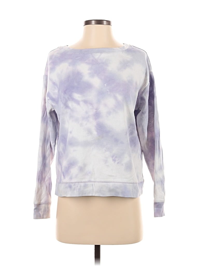 Pre-owned Splendid Pullover Sweater In Purple