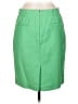 J.Crew Solid Green Casual Skirt Size 6 - photo 2