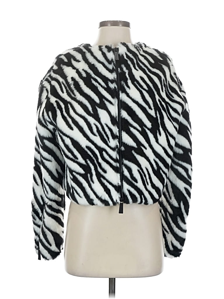 Lita By Ciara Faux Fur Jacket In White