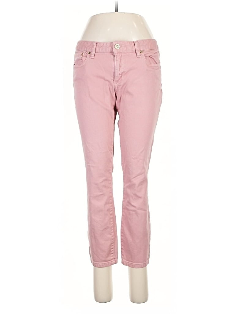 Pre-owned Tory Burch Jeans In Pink