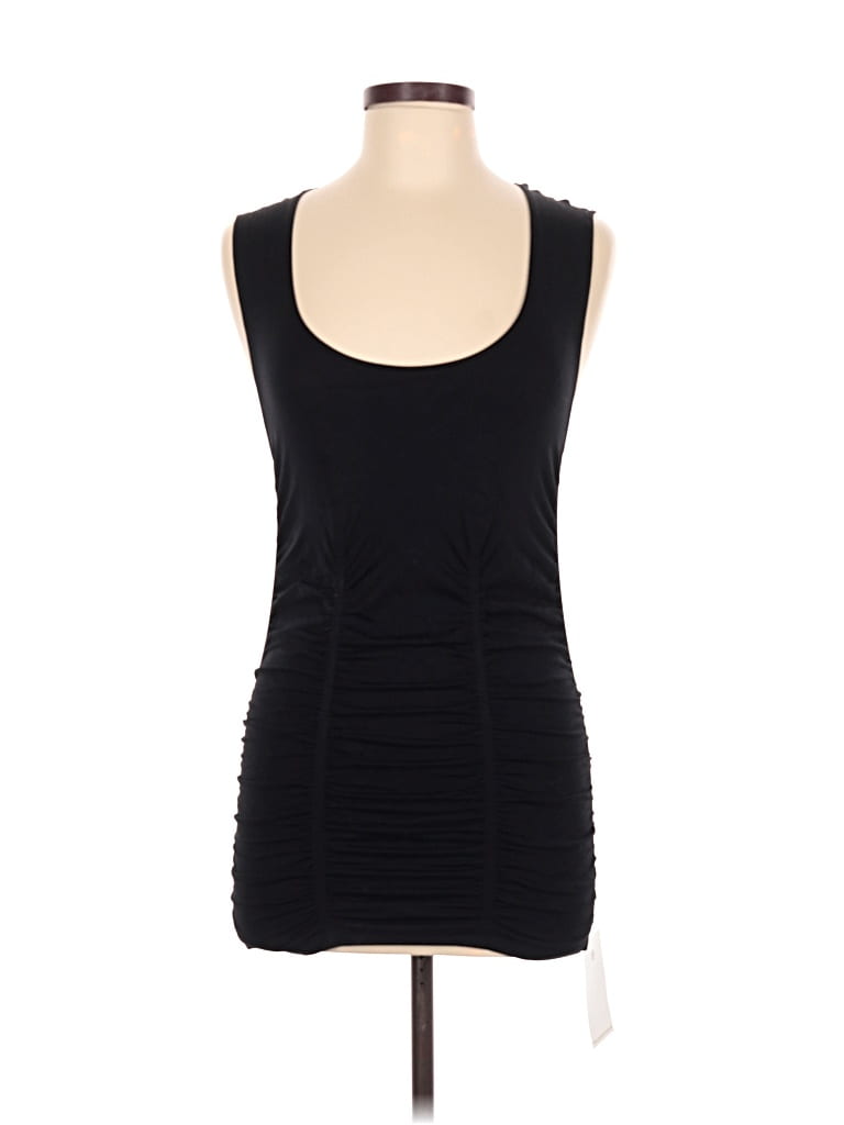 Pre-owned Spiritual Gangster Tank Top Black Strapless Neckline Tops