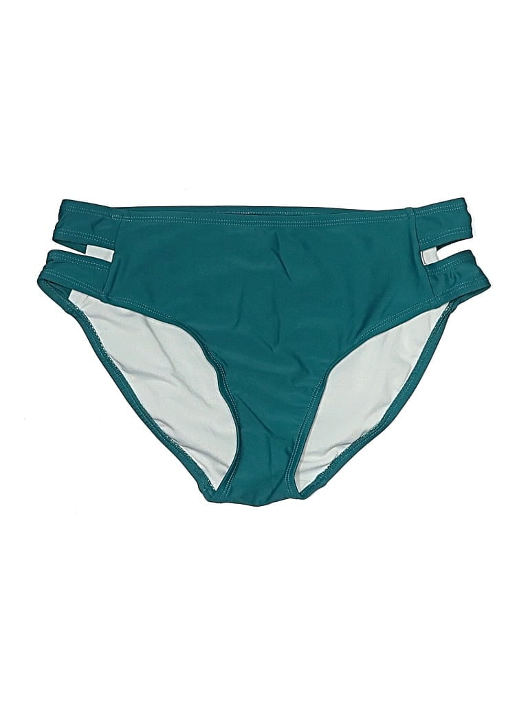 Pre-owned Unbranded Swimsuit Bottoms In Blue