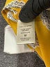 West Kei 100% Polyester Yellow 3/4 Sleeve Blouse Size M - photo 5