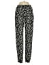 Veronica M. Print Black Casual Pants Size S - photo 1