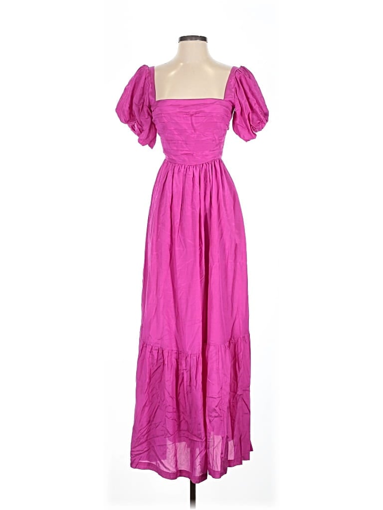 Pre-owned Abercrombie & Fitch Casual Dress In Pink