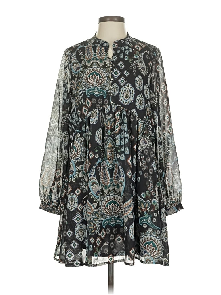 Pre-owned Ces Femme Casual Dress In Blue