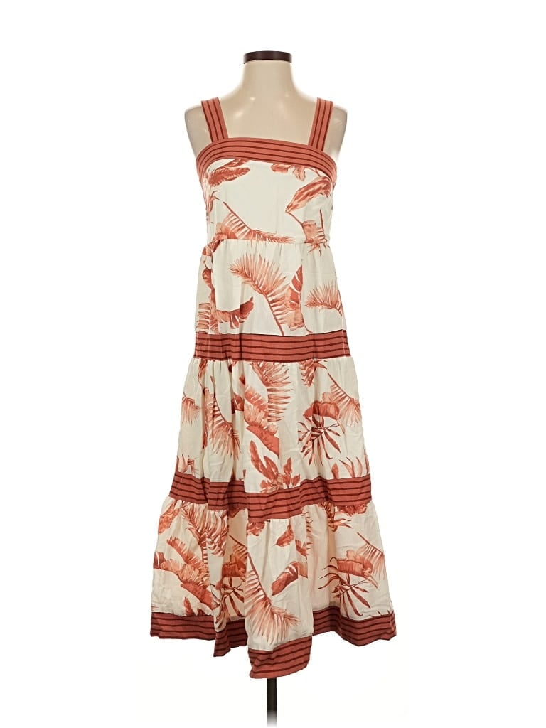 Pre-owned By The River Casual Dress In Brown