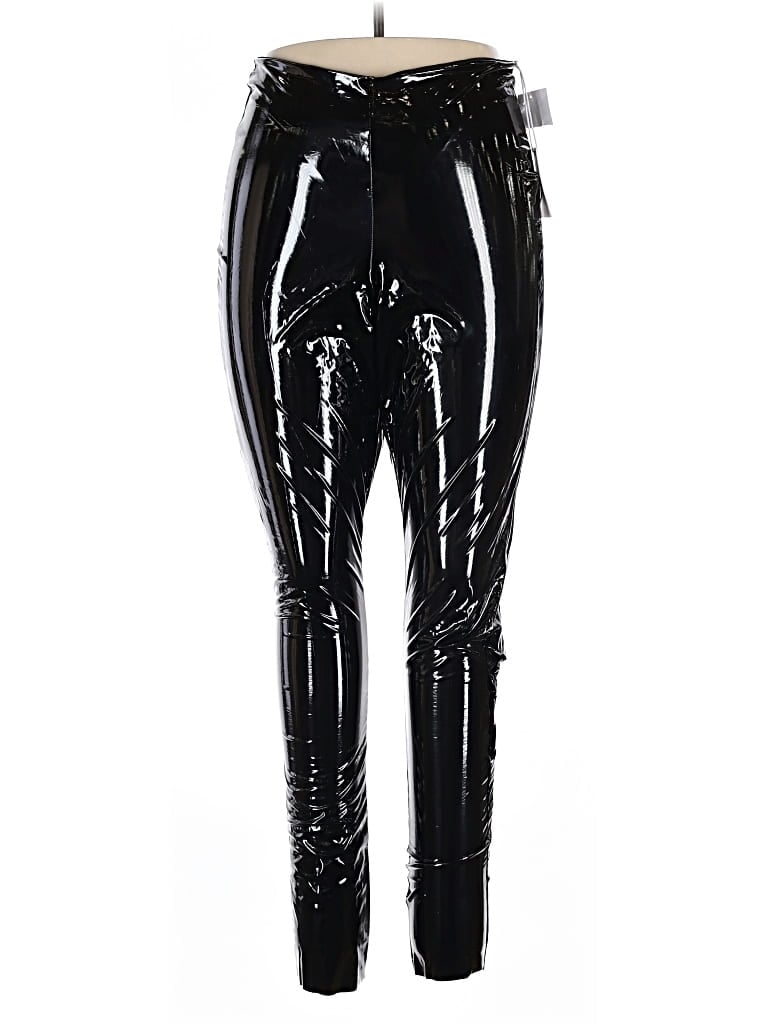 Pre-owned Good American Casual Pants In Black