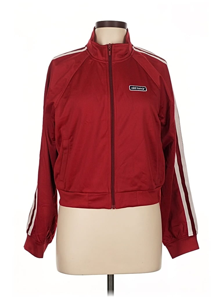 Pre-owned Old Navy Cardigan Sweater In Red