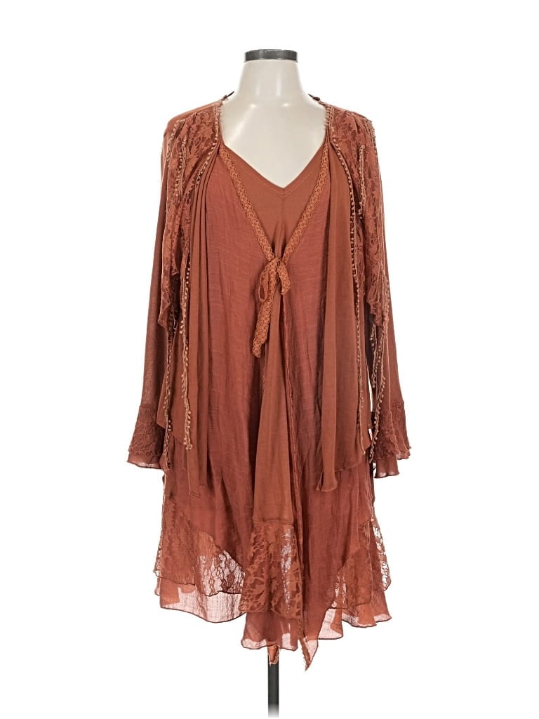 Pre-owned Pretty Angel Casual Dress In Orange