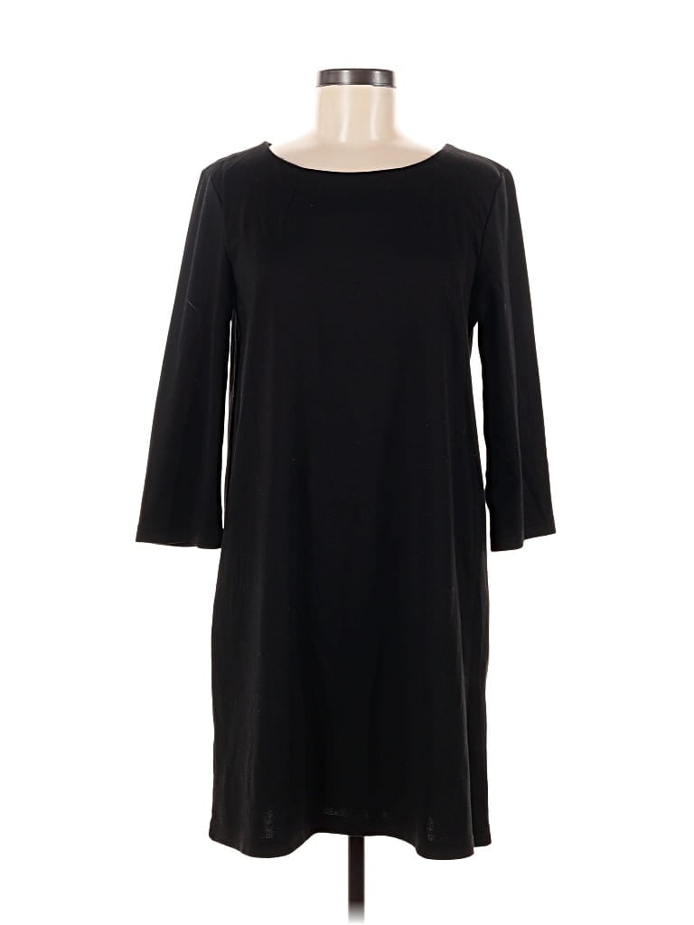 Pre-owned H&m Casual Dress In Black