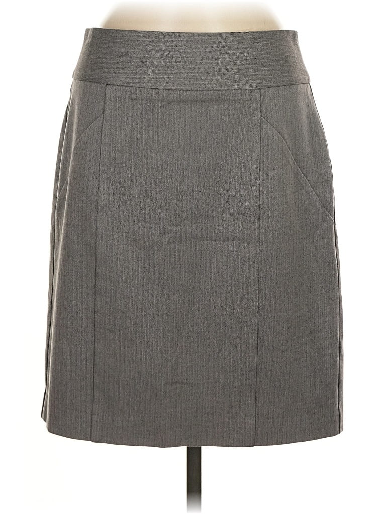 Pre-owned Banana Republic Casual Skirt In Gray