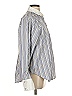 Derek Lam 10 Crosby Stripes Ivory Long Sleeve Button-Down Shirt Size S - photo 4